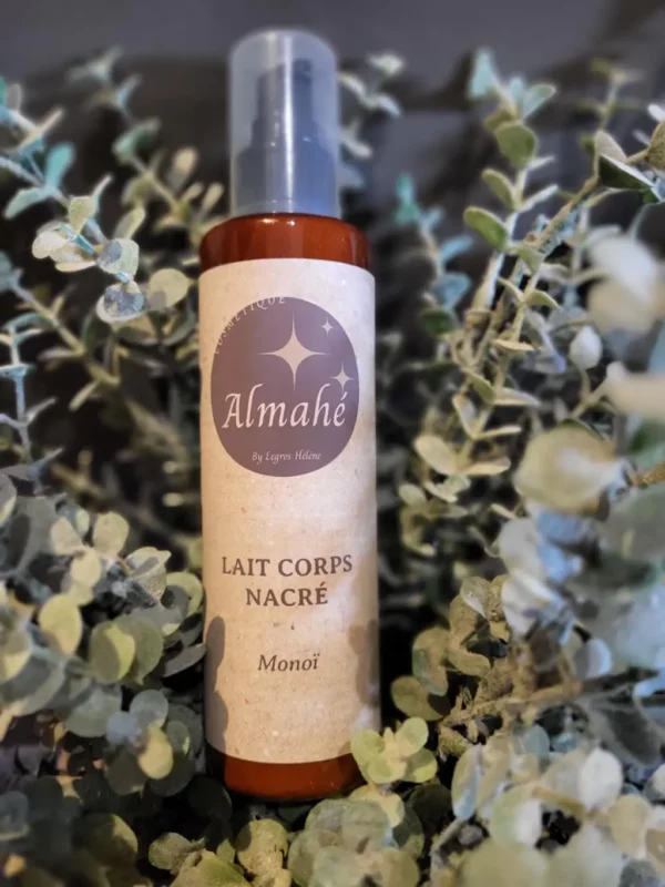 Lait corps nacré monoï